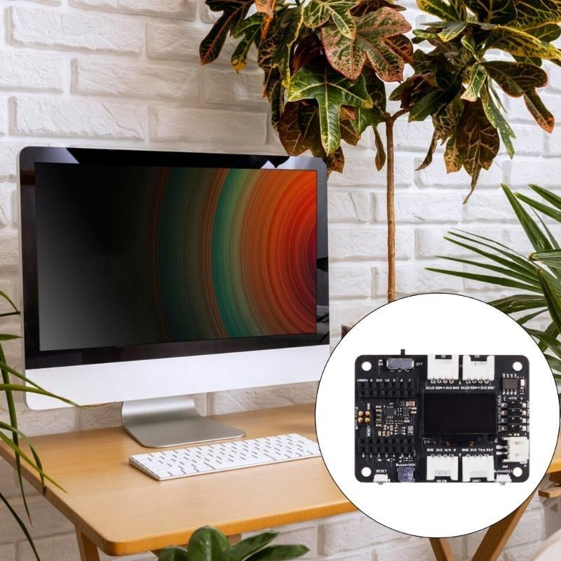OLED Basic HAT Board für RPi, Schnelles Prototyping mit umfangreichen Peripheriegeräten und Ohne Löten