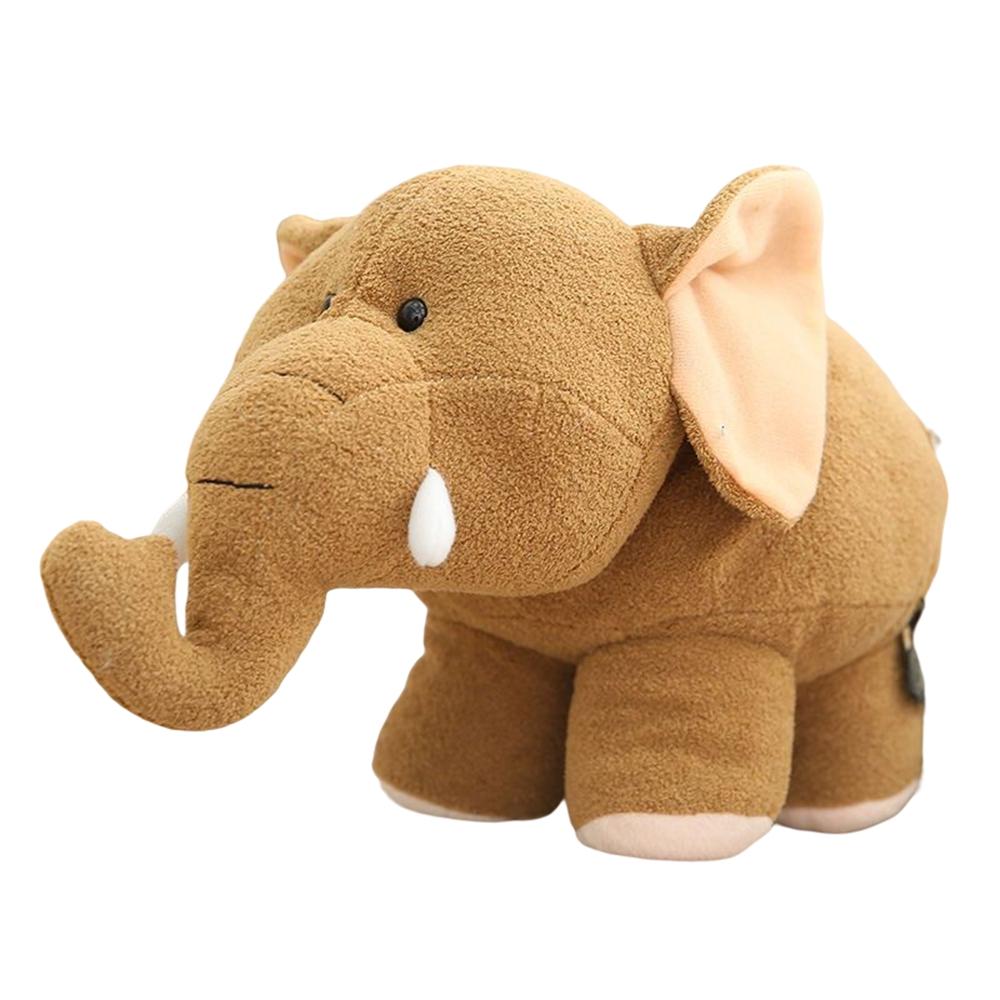 20-35CM Cartoon Cute Hippo Elephant Action Figure Fo Accompany Sleeping Doll Plush Toy Small Rag Doll Children's Birthday Gift