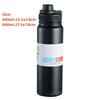 600/800ML Outdoor Thermos Kettle Water Bottle with Tea Filter Stainless Steel Travel Insulated Cup Leak-proof Sports Flask