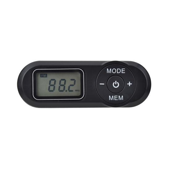 

Мини-радио с ЖК-дисплеем и цифровым дисплеем, ретро портативный карманный FM-плеер, приемник, перезаряжаемый маленький радиоприемник для путешествий на открытом воздухе чёрный