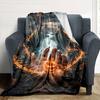 Lord Rings Customize Text Blanket Cozy Personalized Blanket Durable Comfort for Sofa Bed Office Chair Nap Ideal for All Seasons