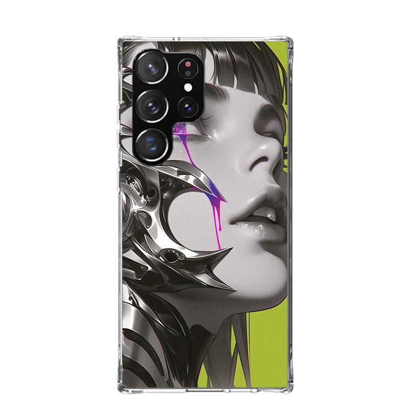 Girl Art Punk Phone Case For Samsung Galaxy S26 S25 Edge S24 S23 FE S22 Ultra S21 Plus S20 + Fundas Cover Coque Galaxy S25 S24 S