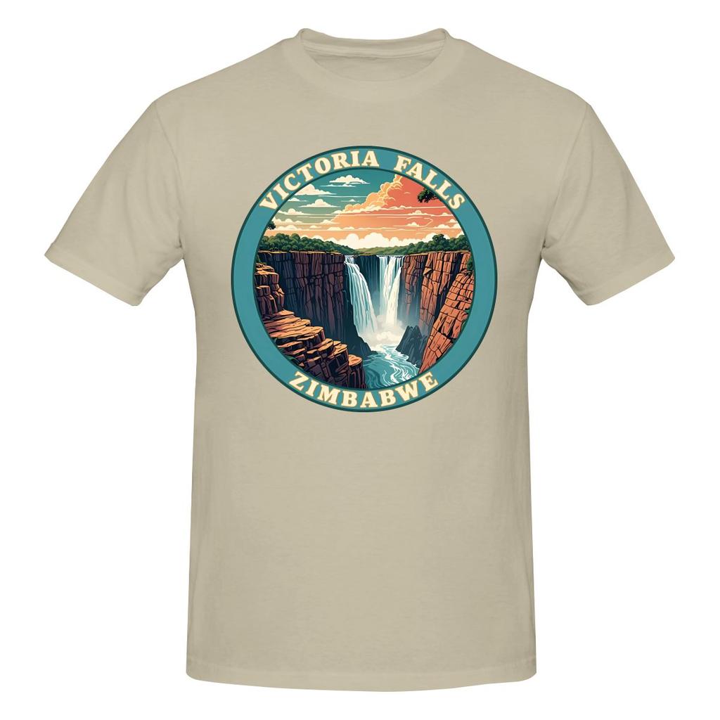 Funny Victoria Falls Zimbabwe Unisexs Printed TShirt Unisex T shirtAnime