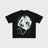 Anime-Stil T-Shirt Herren Sommer Lässig Vielseitig Bequem Locker Kurzärmlig Rundhalsausschnitt Top Mode Herrenbekleidung