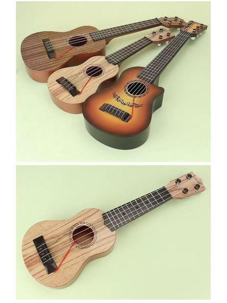 Large Six-String Children's Ukulele Toy - Playable Music Enlightenment Instrument