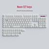 127-Key Neo XDA Height Gaming Keycaps with Russian & Korean Phonetic
