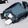 spinning men's bag shoulder bag casual messenger bag fashion men's bag canvas cross bag trendy men's vertical small backpack