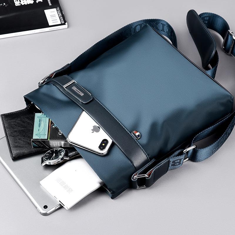 spinning men's bag shoulder bag casual messenger bag fashion men's bag canvas cross bag trendy men's vertical small backpack