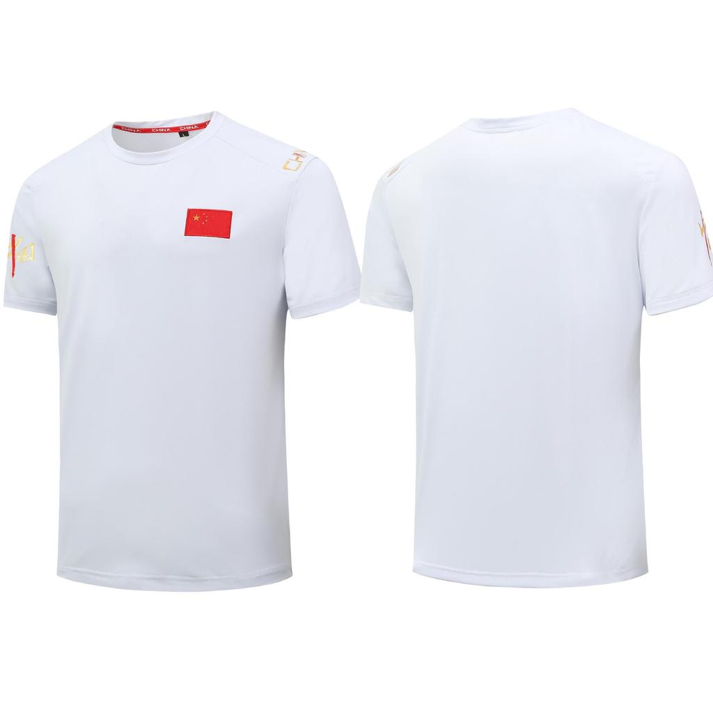 Unisex Quick-Dry Round Neck Sports T-shirt for Teams & Coaches