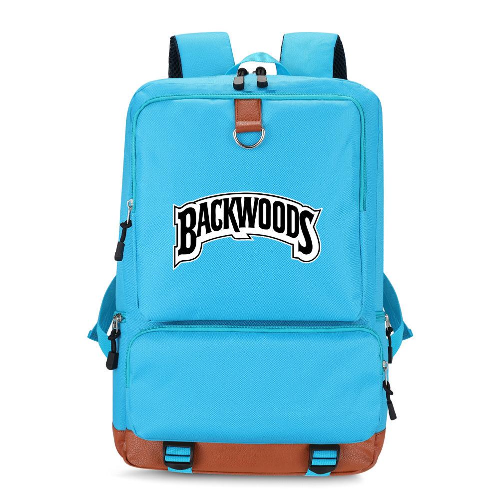 Backwoods Backpack Simple Student School Bag Fashion Trend Digital Color Printing Computer Bag Travel Bag