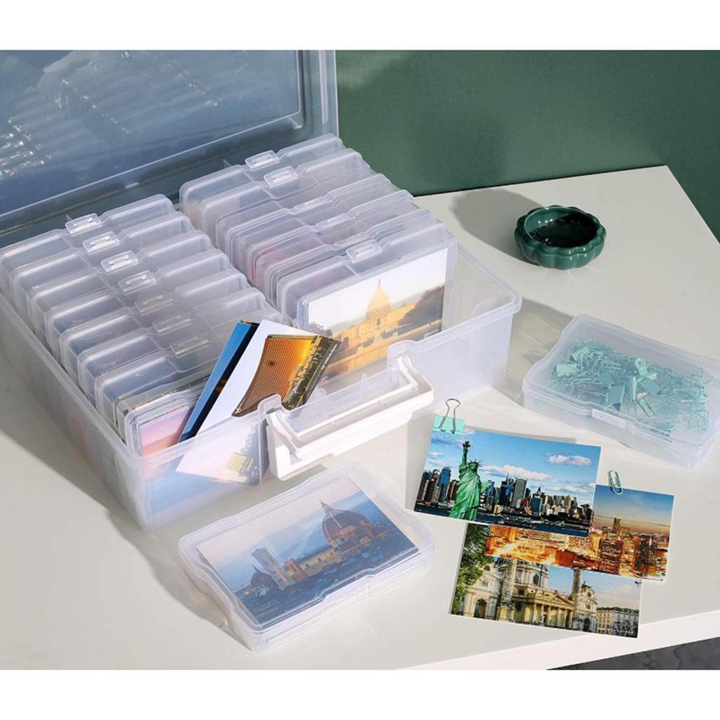 Large Photo Textiles Keeper Plastic Museum Holder 16 Chests Large Box Multi Storage Richards Colored 5 X Plastic Sewing Storage