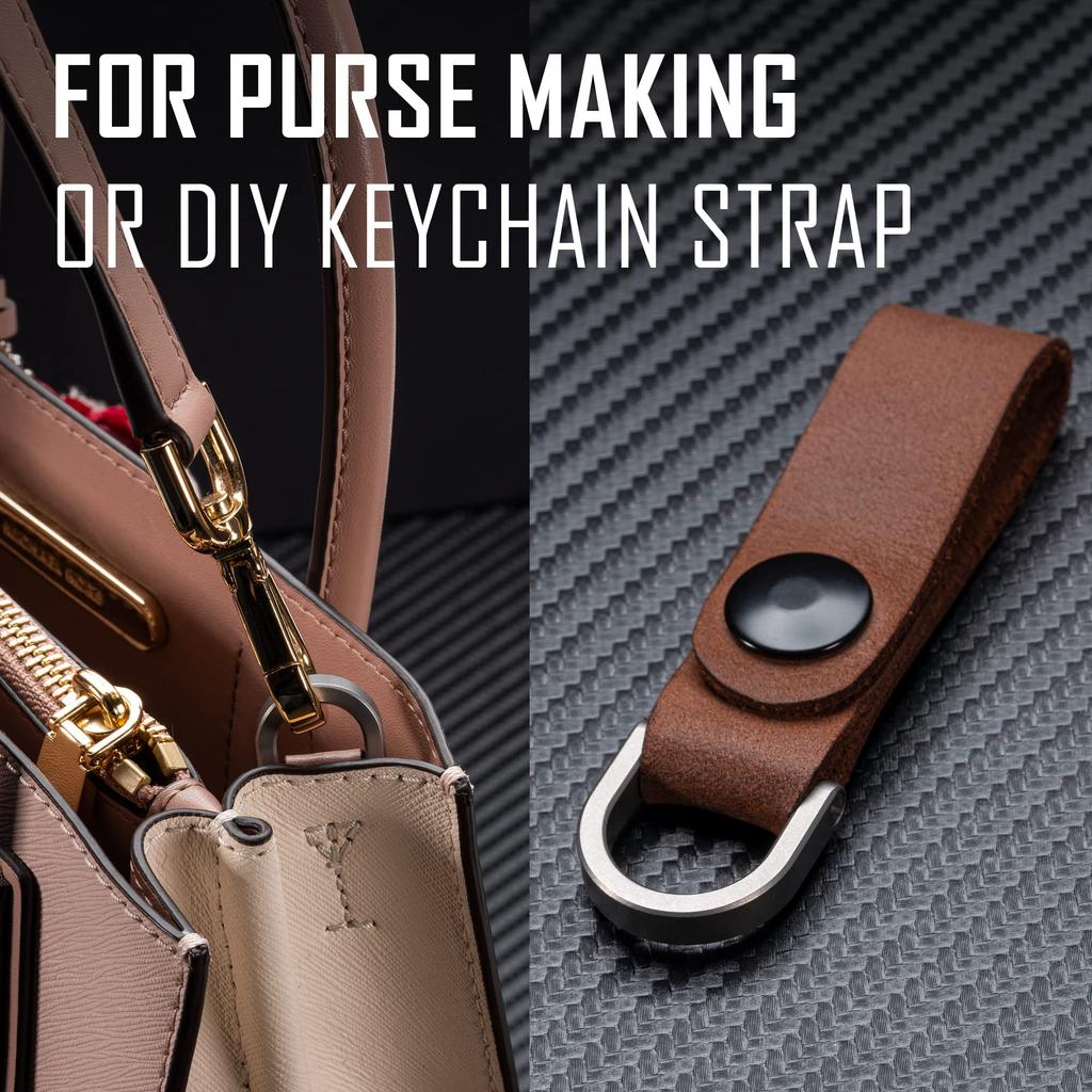 [KeyUnity] D ring screw type 17mm KA17 d ring titanium