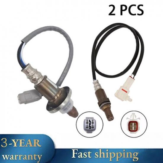2PCS Oxygen O2 Sensor Up+Downstream For Suzuki SX4 2.0L L4 2010 2011 2012 2013