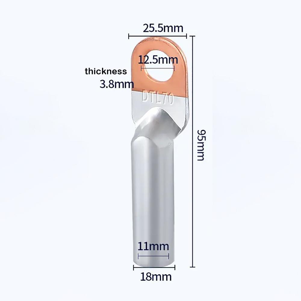 Small Cable Wire Connector Non-Insulated Terminal  Block Wire Joint Copper Connectors  Wire