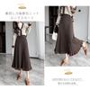 ORWZDCO Knit Elastic High Plus Solid Perfect for Winter Women's Skirt, Long, Pleated, Waist, Waist, A-Line, Sizes, Stylish, Ruffled, Cute, Color,