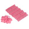 Lot de 100 étiquettes d'oreille numérotées pour bovins, identification précise du bétail, pour vaches, cochons, moutons, rose
