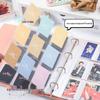 A4 Star-Chasing Gradient Photo Album: Nine-Square Card Book for Polaroids, Postcards & Idol Photos A5