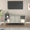 VidaXL TV Stand Concrete Grey 100x35x55 Cm Engineered Wood 821176