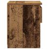 Nightstand with Vintage Wood Look 40 x 30 x 39 cm Engineered Wood