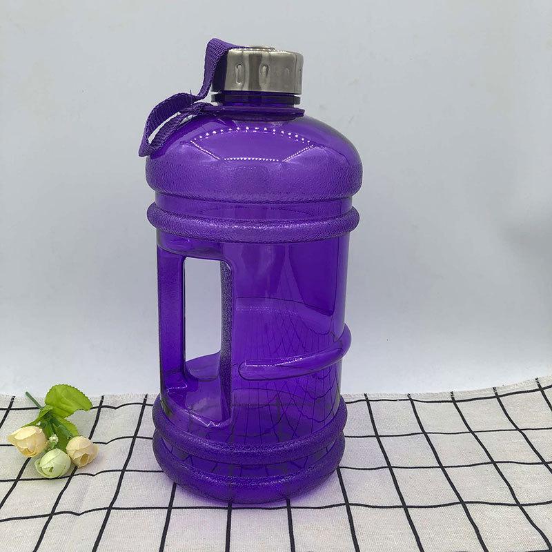 2,2 l Tragbare Hantel-Wasserflasche für Fitnessstudio und Fitness