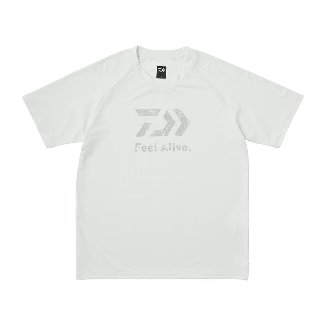 

Daiwa Feel Dry XL Alive. Футболка, 25DE-3925, Белый, белый