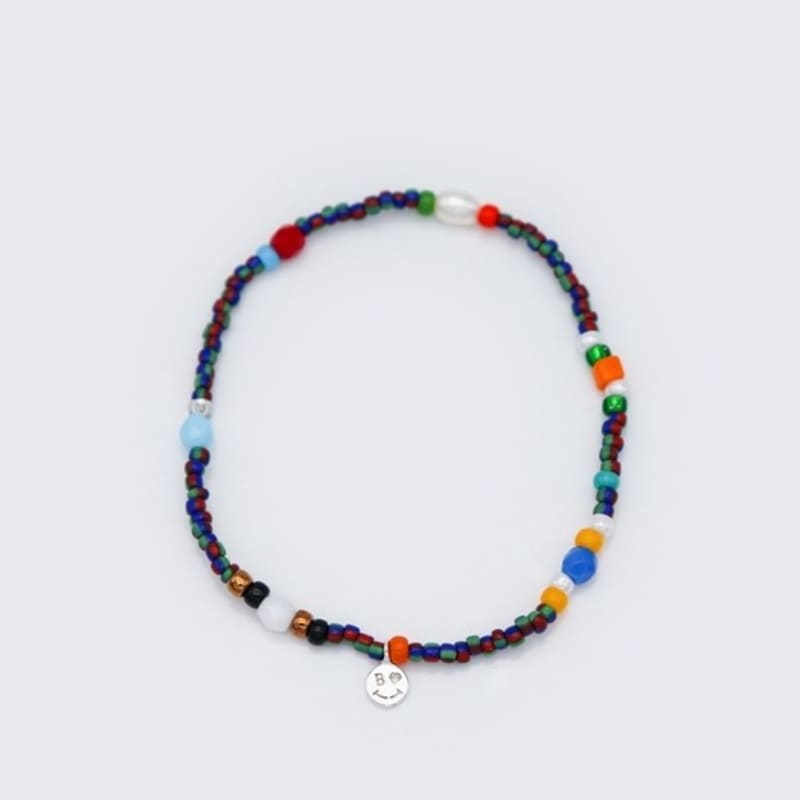 BONBEAU Milky Polymer Clay Color Mix Bracelet