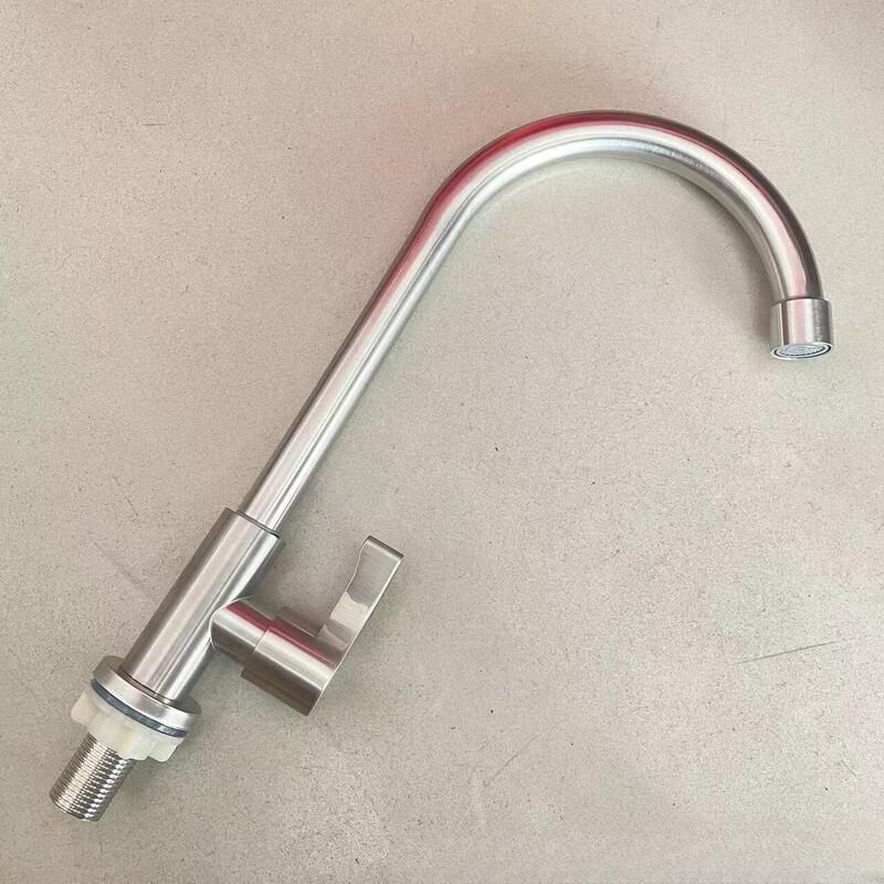 OEING Wall-Mounted Basin Faucet with Rolling Ball Core