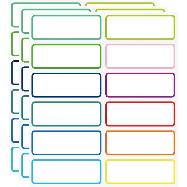 Reble Dry Erase Labels Sticky Notes for Storage B Organizing Jar Pantry, Waterproof Removable Label Stickers for Kitchen Office School All Purpose