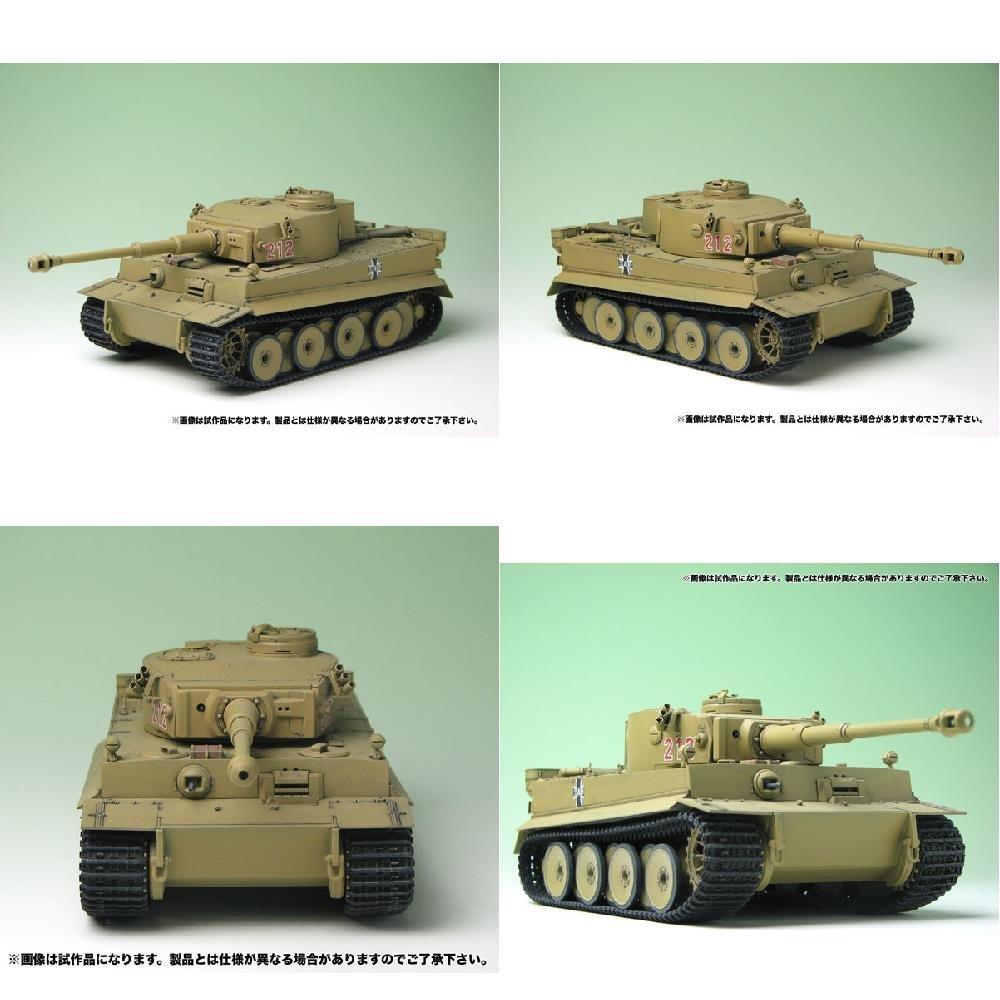 1/35 scale Girls & Panzer Tiger I -Kuromorimine Girls' Academy ver.-