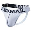 Jockstraps JOCKMAIL Fashion Low Waist Men's Thong Underwear Mesh Breathable Sexy Jockstraps Halo Sports Daily Casual Man G-string Underpnats