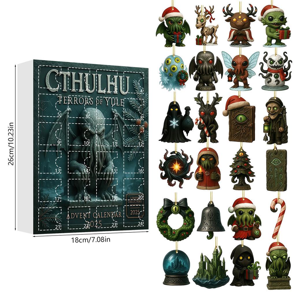 Julnedräkning Hängande Akrylpynt Med Game Of Thrones Och Wicked För Julklapp