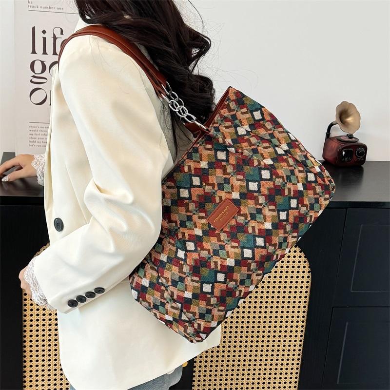 Leopard Print Shoulder Bag Women's Leopard Print Tote Bag