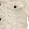 1piu1uguale3 RELAX White Denim Trucker Jacket S White Men's Used