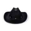 Cappelli da Cowboy Resistenti per Bambini dai 3 ai 12 Anni con Eleganti Borchie a Stella e Vestibilità Regolabile