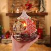 Crystal Epoxy Resin Christmas Tree Picture Frame Set Silicone Mold with Support Base for Resin Crafts Making Supplies