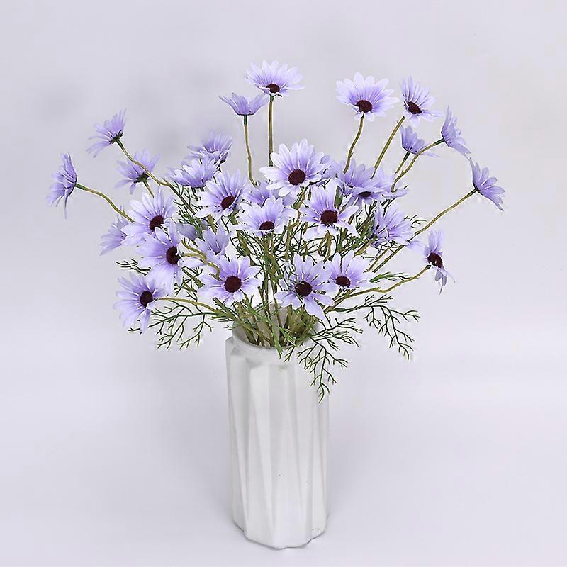 12pcs Artificial Daisy Flowers Flower Arrangements For Wedding Party Garden Craft Decor