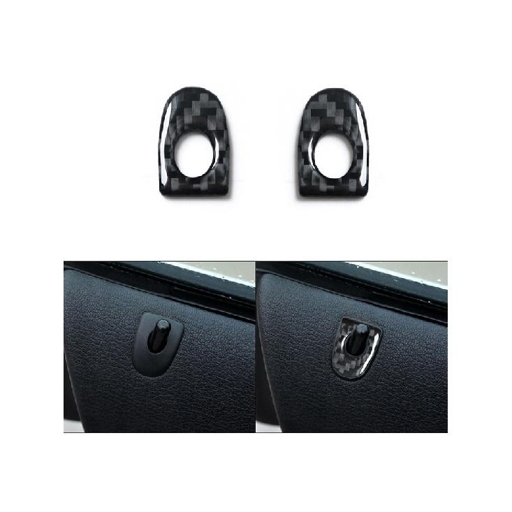 Car Styling Accessories Interior Carbon Fiber Overhead Console Wait Black Stickers Decorative Fit For BMW Z4 E89