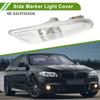 HOPESPANNER BMW Seria 3 E90 2006-2010 Nr 63137253326 Pokrywa kierunkowskazu bocznego Wodoodporna Biała Lewa