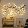 Cherry Blossom LED Rattan Branch Lights - Flexible Indoor Atmosphere Decor
