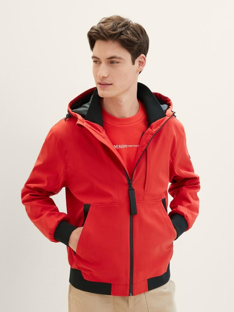 Demi-season Jacket Tom Tailor Denim Softshell Jacket (1038927) Clean Red