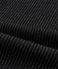 EXCONTAINER Pin Stripe Wide Denim Pants (Black)