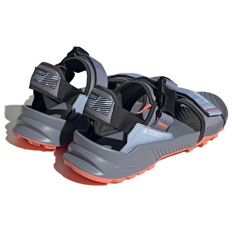 Adidas Sandály Hydroterra Protiskluzové Odolné Lehké Sportovní sandály Unisex sandály Šedé Fialové ID4271