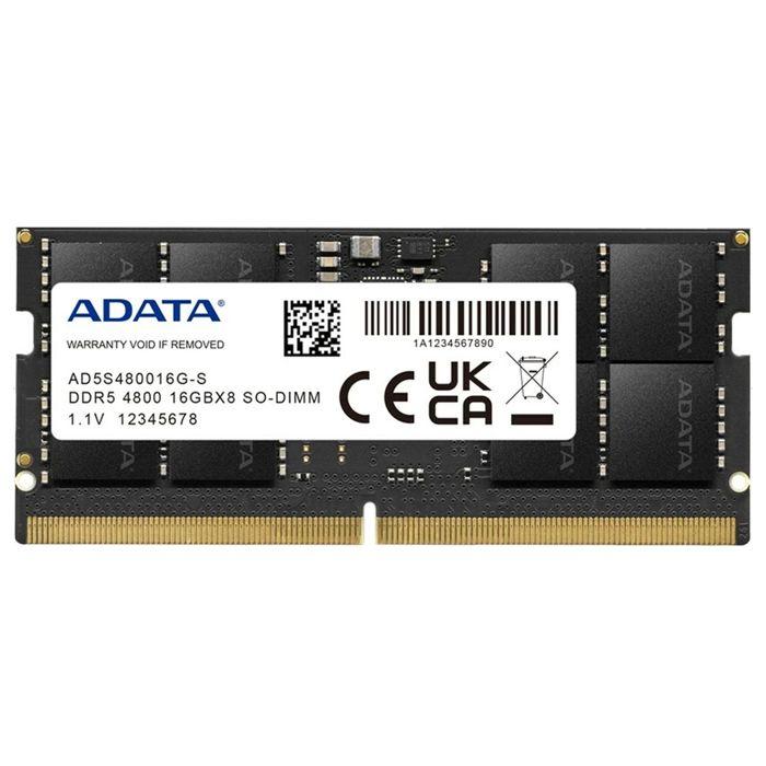 Mémoire RAM - Adata - AD5S480016G-S - 16 Go - DDR5 - 4800 MHz