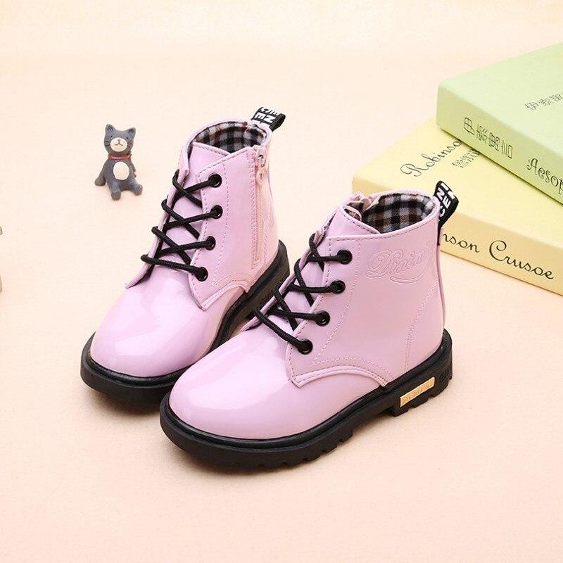 Kids Shoes Classic Baby Boys Girls Shoes Booties Non-slip Multicolor Keep Warm Plus Velvet Kids Martin Boots Children's Shoes