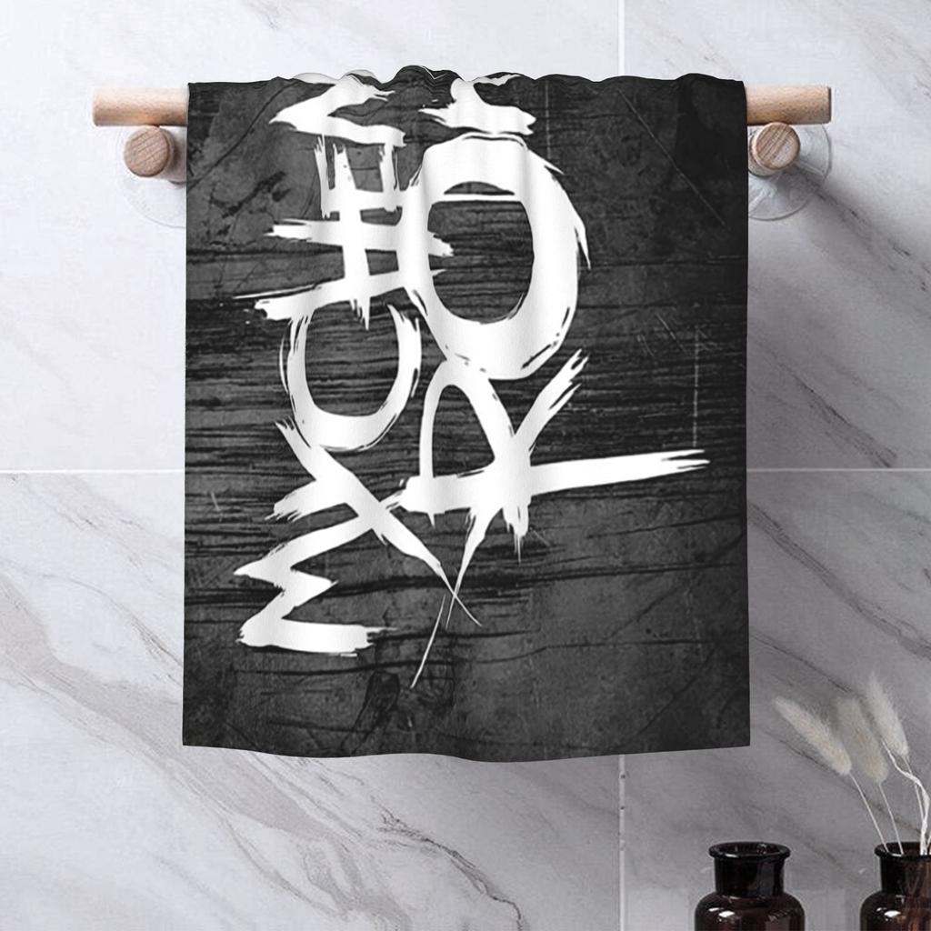 Zespół Mcr Punk Rock My Chemical Romance Miękki Ręcznik do Twarzy Szybkoschnący Ręczniki Bawełniane do Basenu i Łazienki Oddychające