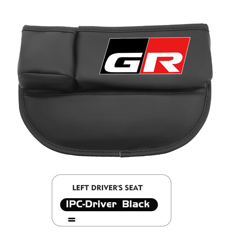 Car Seat Gap Storage Box Leather Organizer with Cup Holder For Toyota Crown GR GM Corolla YARIS Auris C-HR Hilux Vios Prius