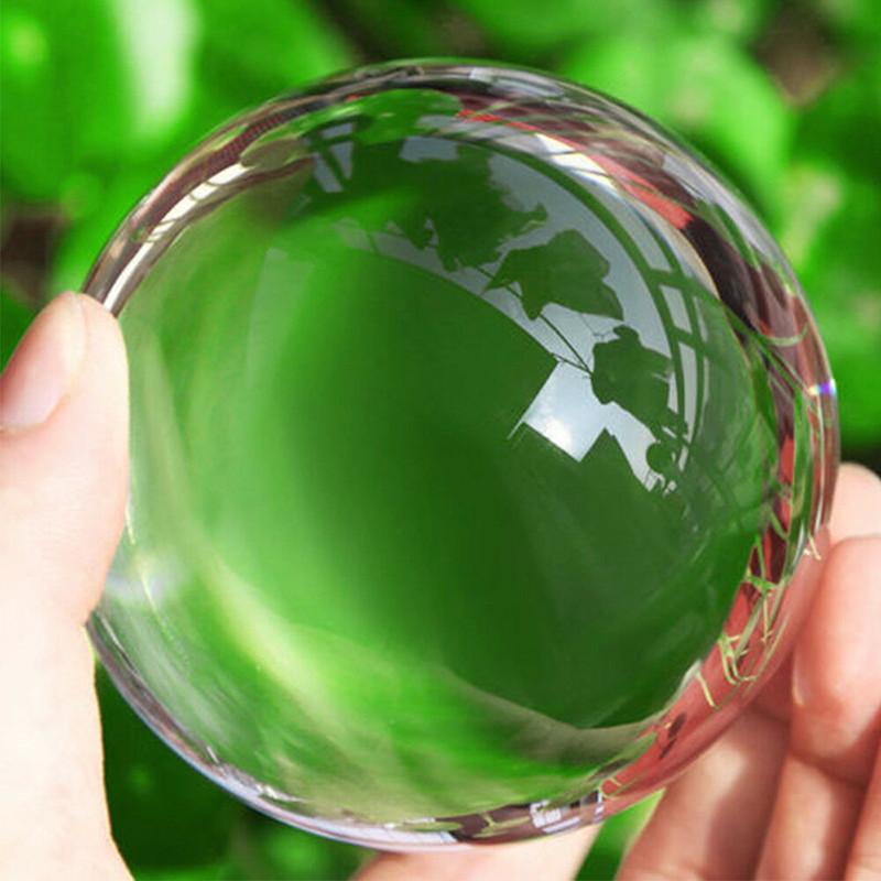 Premium Quality Glass Clear Crystal Ball 40mm And 60mm For Stunning Photography Props