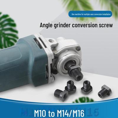 Angle Grinder Conversion Screw Nut for M10 To M14/M16, Polishing Machine Accessory