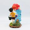 Ponyo On the Cliff Japanese Anime Character 18cm Ponyo Sosuke Cute Character Handmade PVC Model Anime Peripheral Birthday Gift