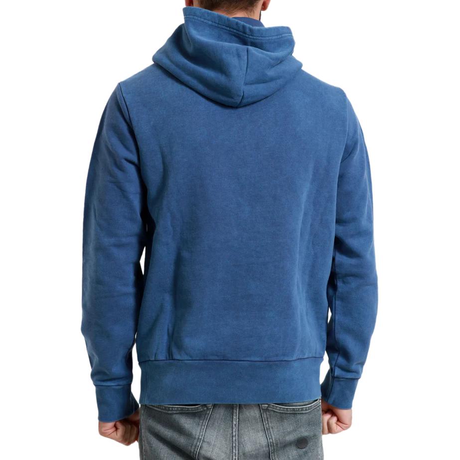 Polo Ralph Lauren Solid Color Hooded Long Sleeve Sweatshirt Men sweatshirt Blue 710916690-001